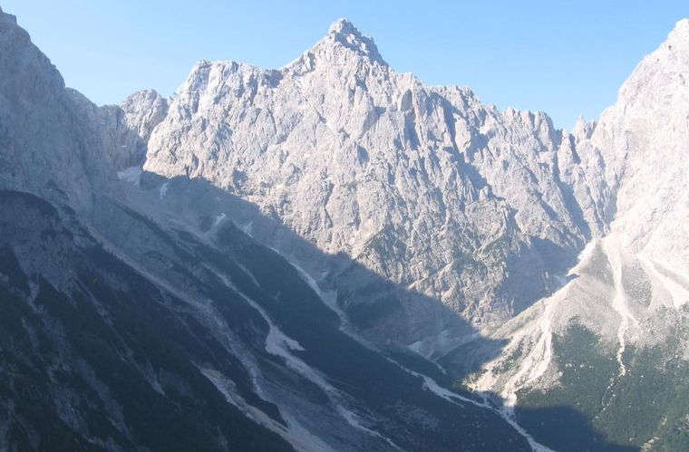 Razor in the Julian Alps of Slovenia