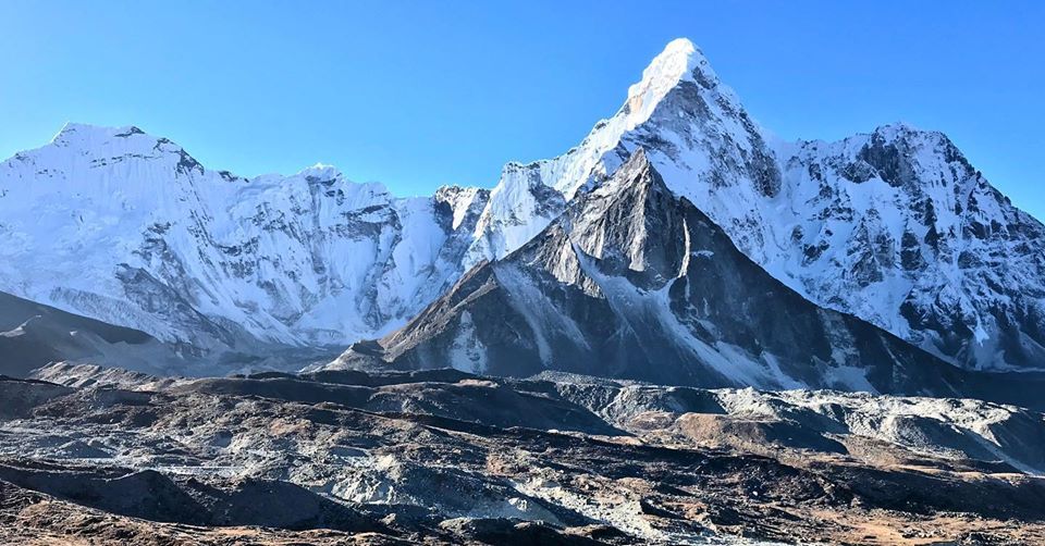 Ama Dablam above the Chhukung Valley