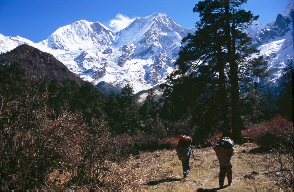 Mount Manaslu from the North-West