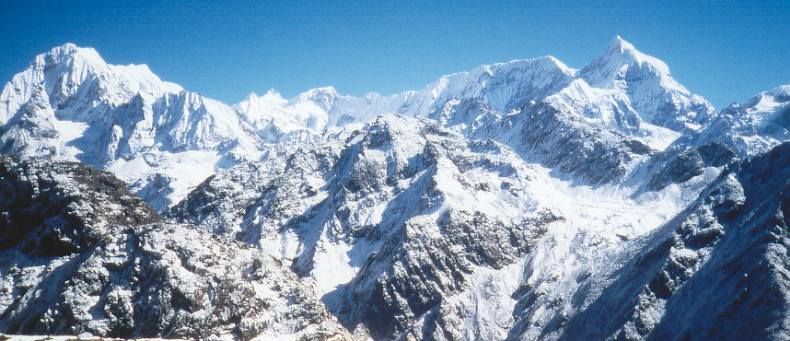 Bigphero Go Nup and Numbur in the Nepal Himalaya