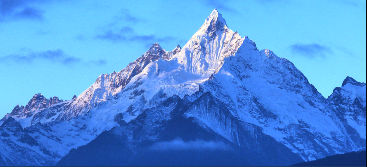 Mianzimu in the Meili Xueshan Range above Deqin in NW Yunnan Province in SW China