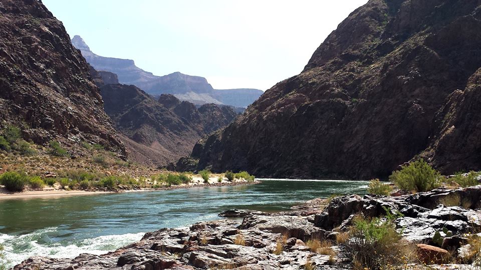 Colorado River in Valley Floor of the Grand Canyon