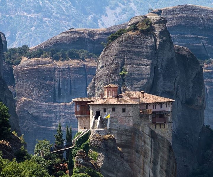 The Meteora in Northern Greece