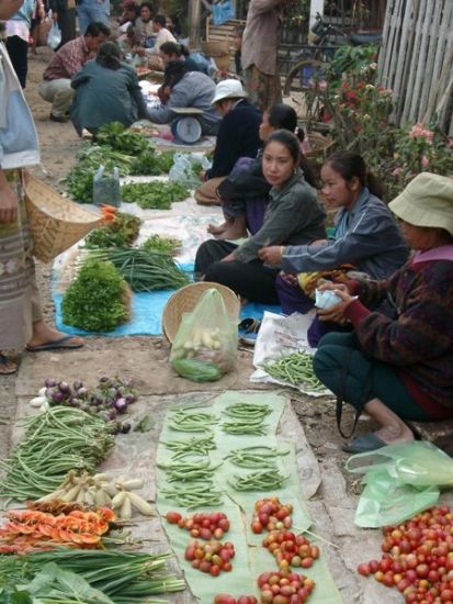 Street Market in Luang Prabang