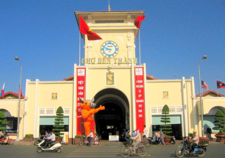 Ben Thanh Market in Saigon ( Ho Chi Minh City )