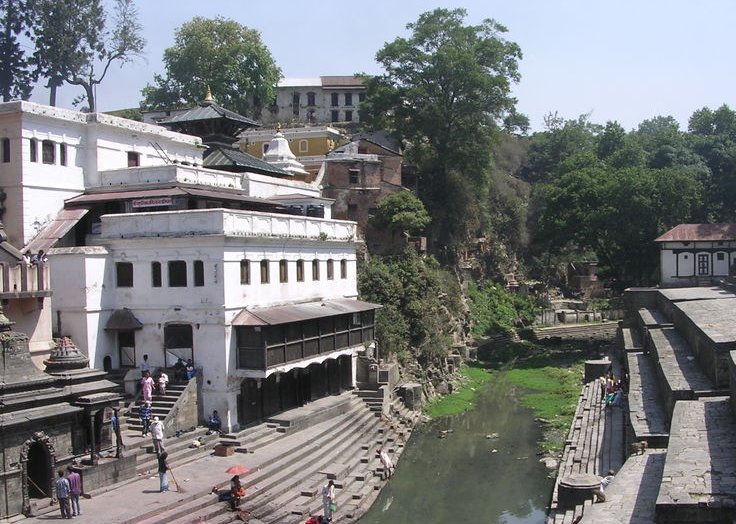 Hindu Temple at Pashupatinath in Kathmandu