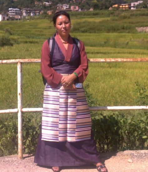 Sherpani ( Sherpa Woman ) in Traditional Dress