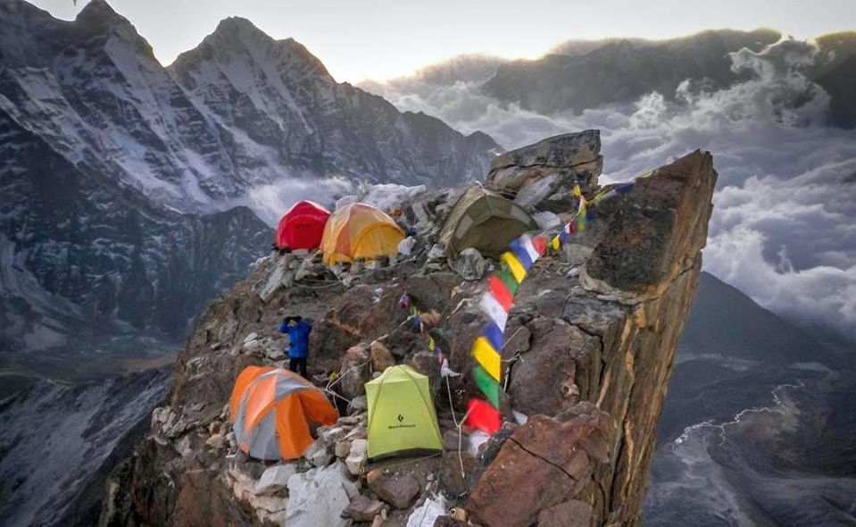 Camp 2 on Ama Dablam