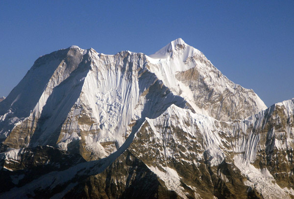 Aerial view of Menlungtse