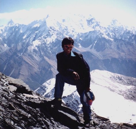 Annapurna Himal from Thapa Peak