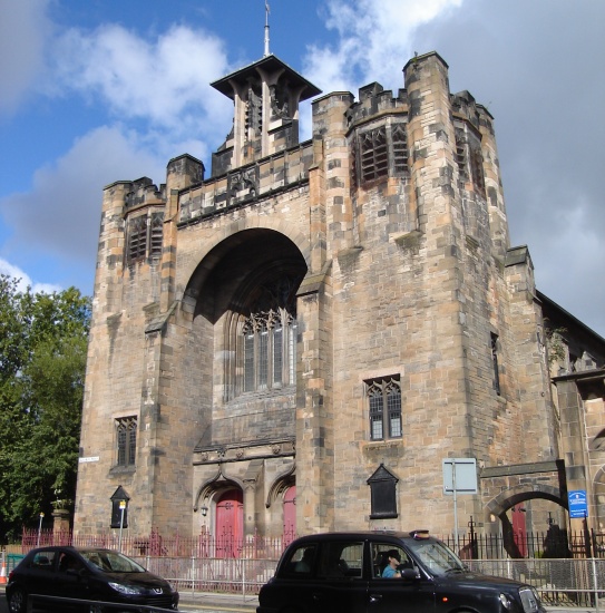 St.Andrews East Church in Alexandra Parade at entrance to Alexandra Park