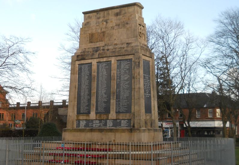 The Cenotaph War Memorial in Alexandria