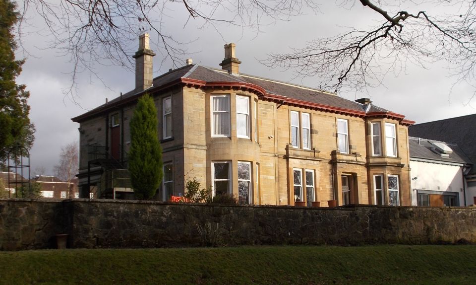 Maxholme villa in Bearsden