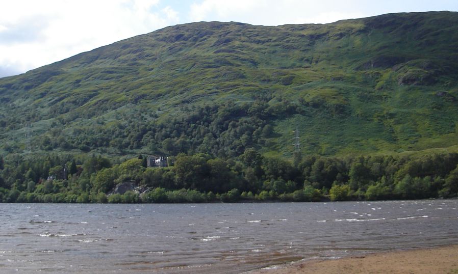 Beinn a'Bhuiridh and Monadh Driseig from Kilchurn Castle