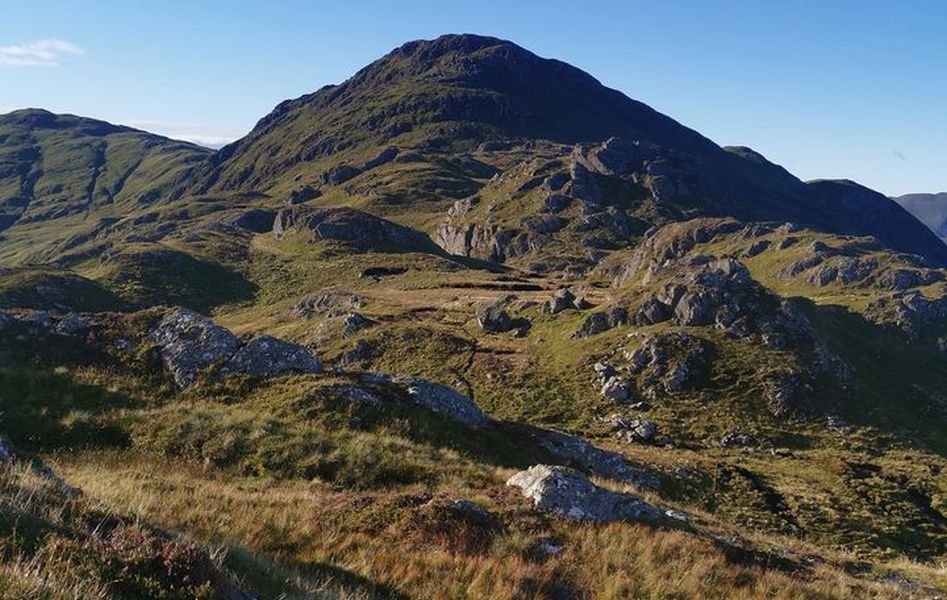 Beinn Each above Glen Ample