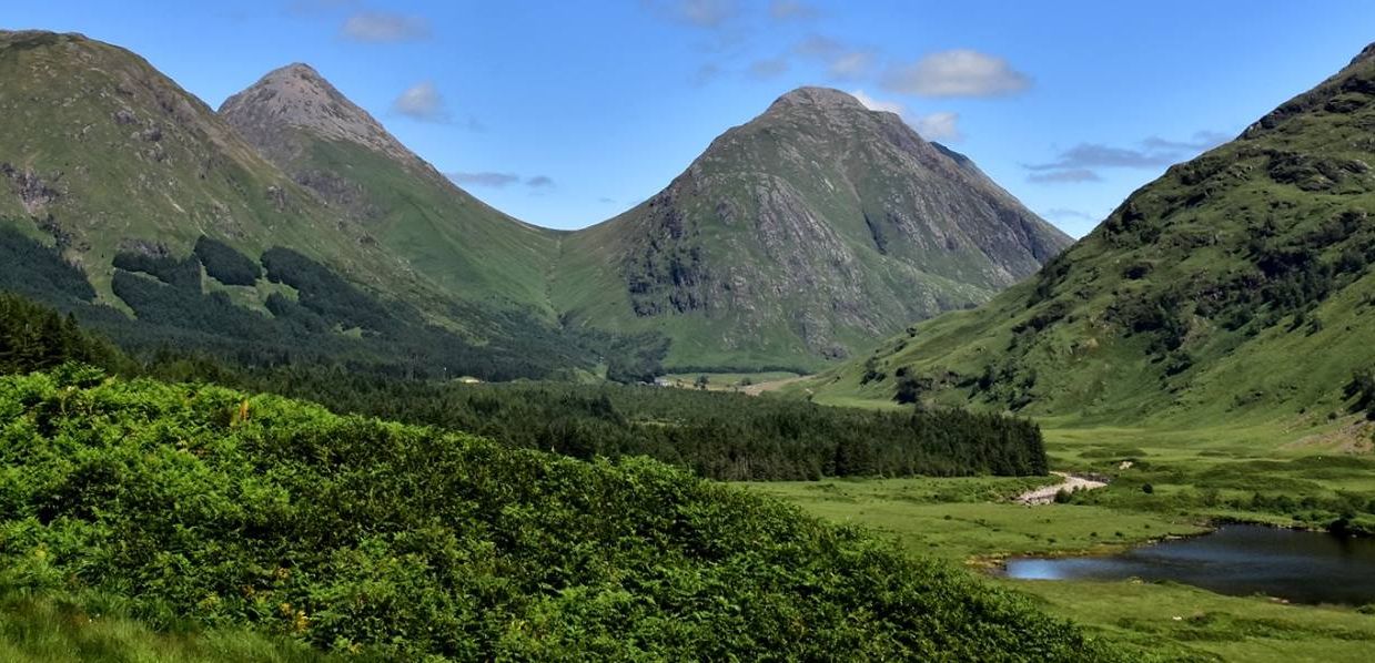 Buachaille Etive Beag and Buachaille Etive Mor