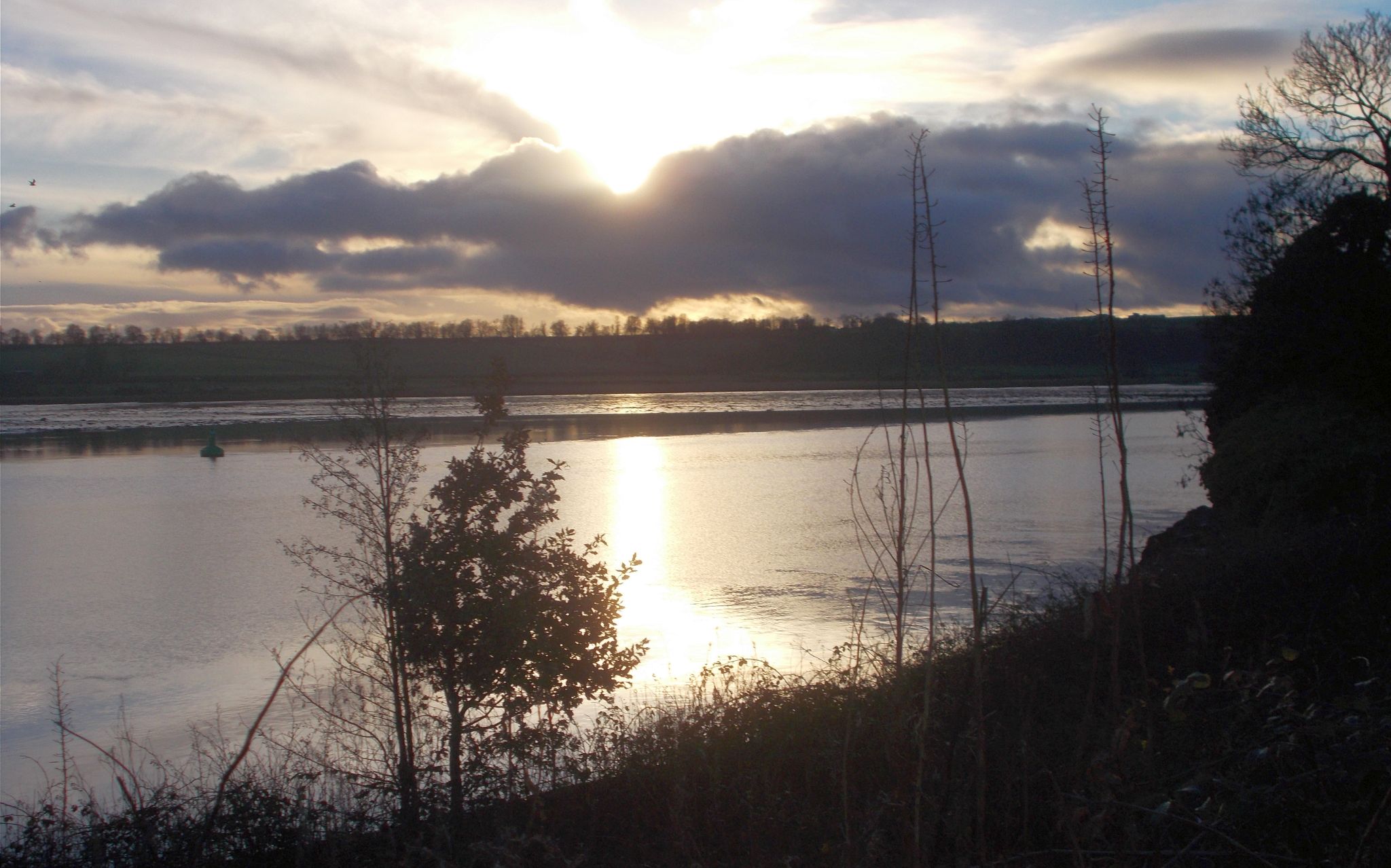 Sunset on the River Clyde