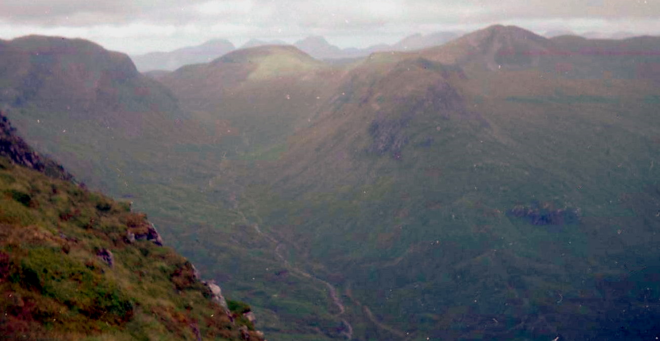 On round of 6 Munros at head of Loch Monar