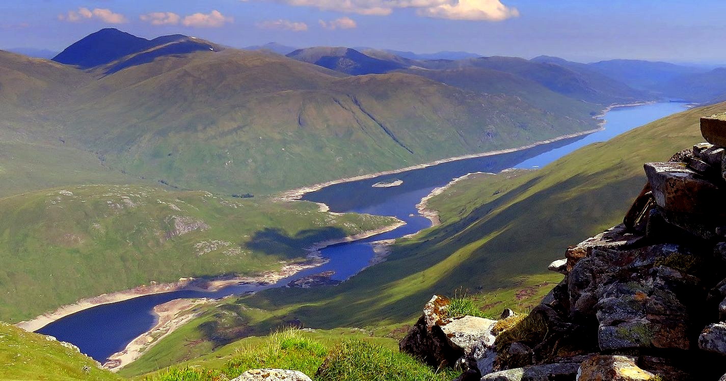 Sgurr na Lapaich above Loch Mullardoch