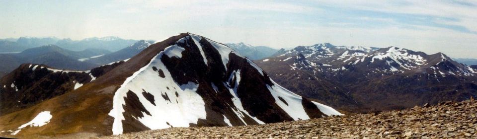 Stob Coire Easain from Stob a'choire Mheadhoin