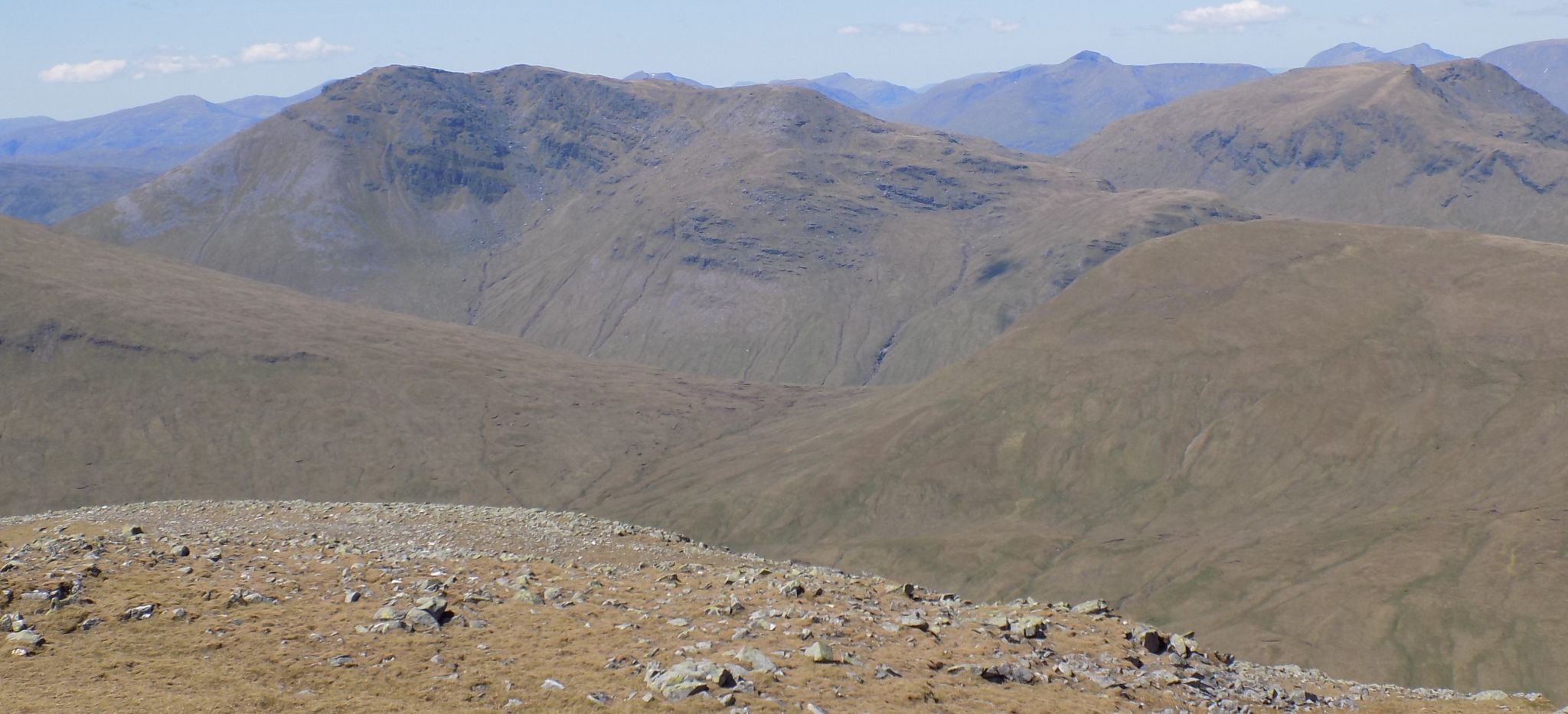 Ben Dorain and Beinn an Dothaidh from Creag Mhor