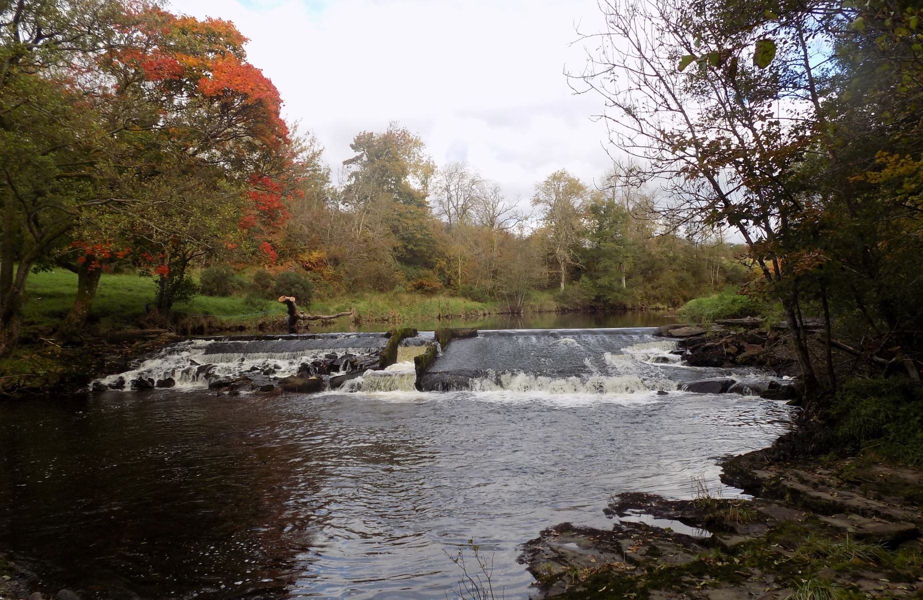 Falls on the Etrick Water at Gartness