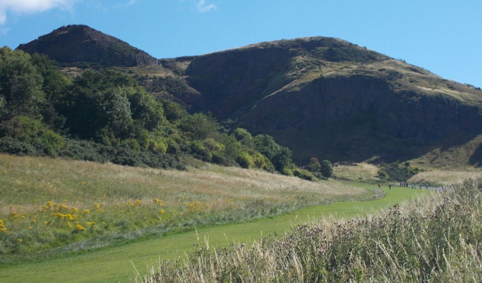 Arthur's Seat in Holyrood Park in Edinburgh