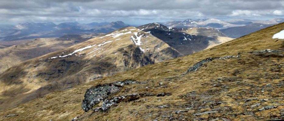 The Fannichs in the North West Highlands of Scotland