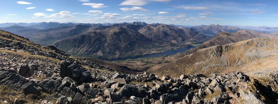 Garbh Bheinn from the Mamores