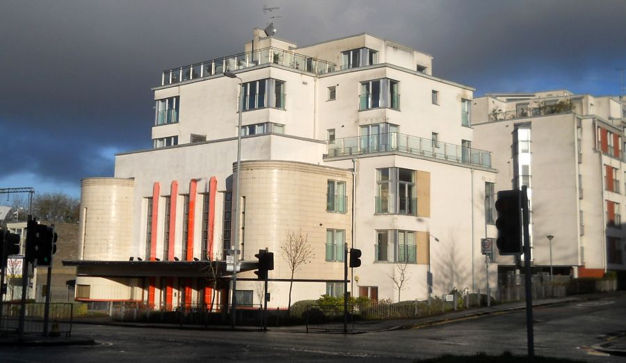 The former Ascot Cinema Building on Great Western Road at Anniesland