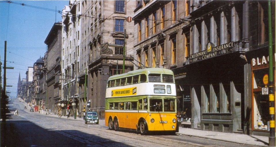 Glasgow Corporation trolleybus