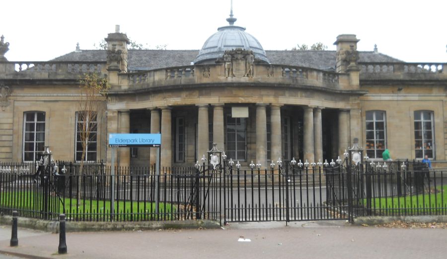 Elderpark Library in Elder Park