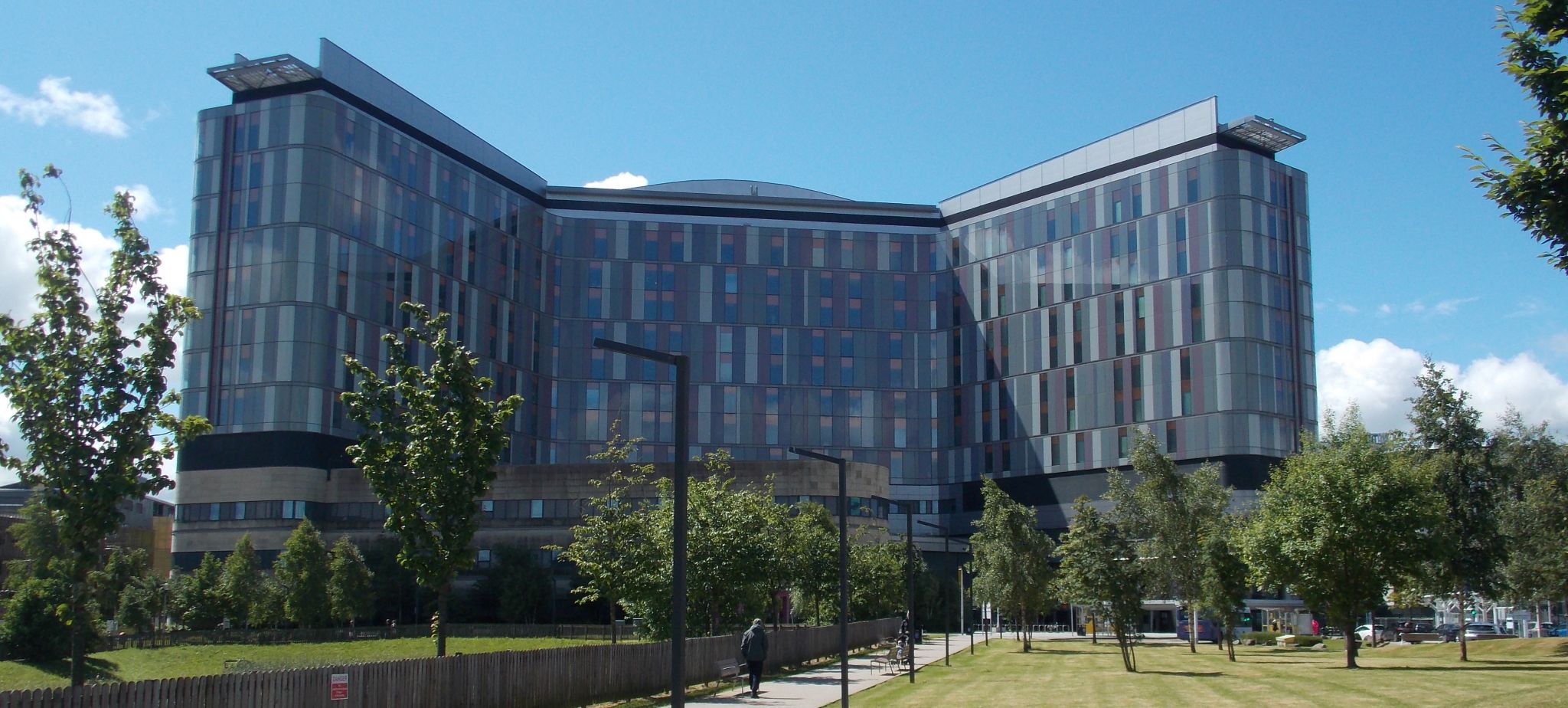 Queen Elizabeth Hospital in Govan District of Glasgow