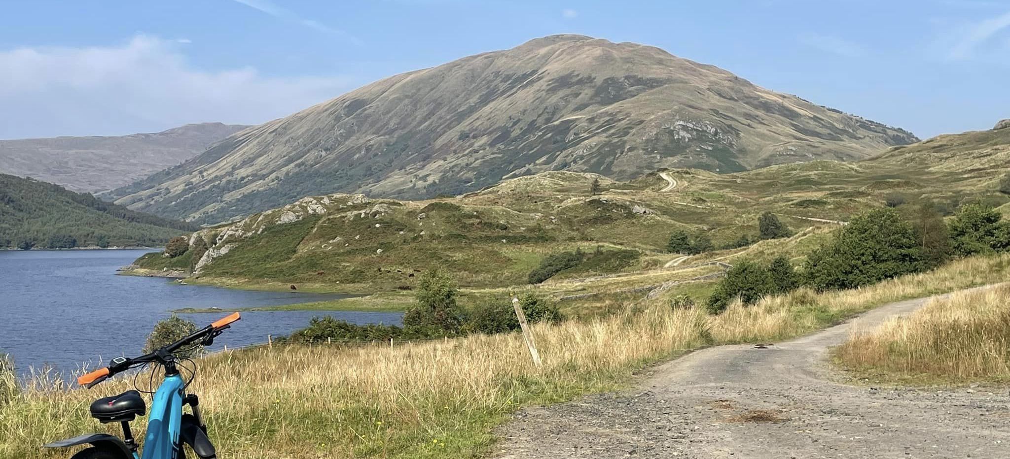 Meall Cala ( The Mell, 2201ft ) above Glen Finglas Reservoir