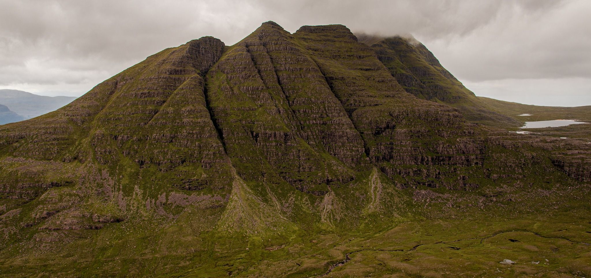 Beinn Alligin in Torridon in NW Highlands of Scotland