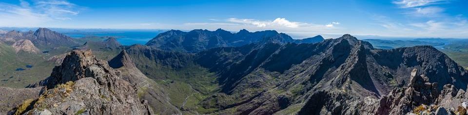 Skye Ridge from Sgurr nan Gillean