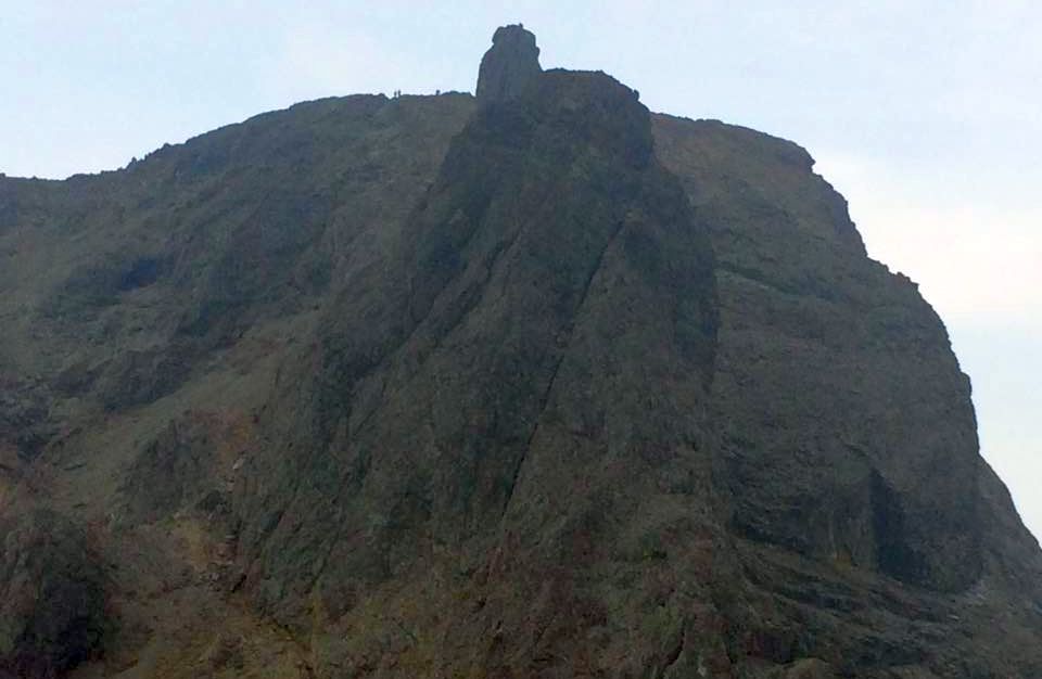 Inaccessible Pinnacle on Sgurr Dearg on the Skye Ridge