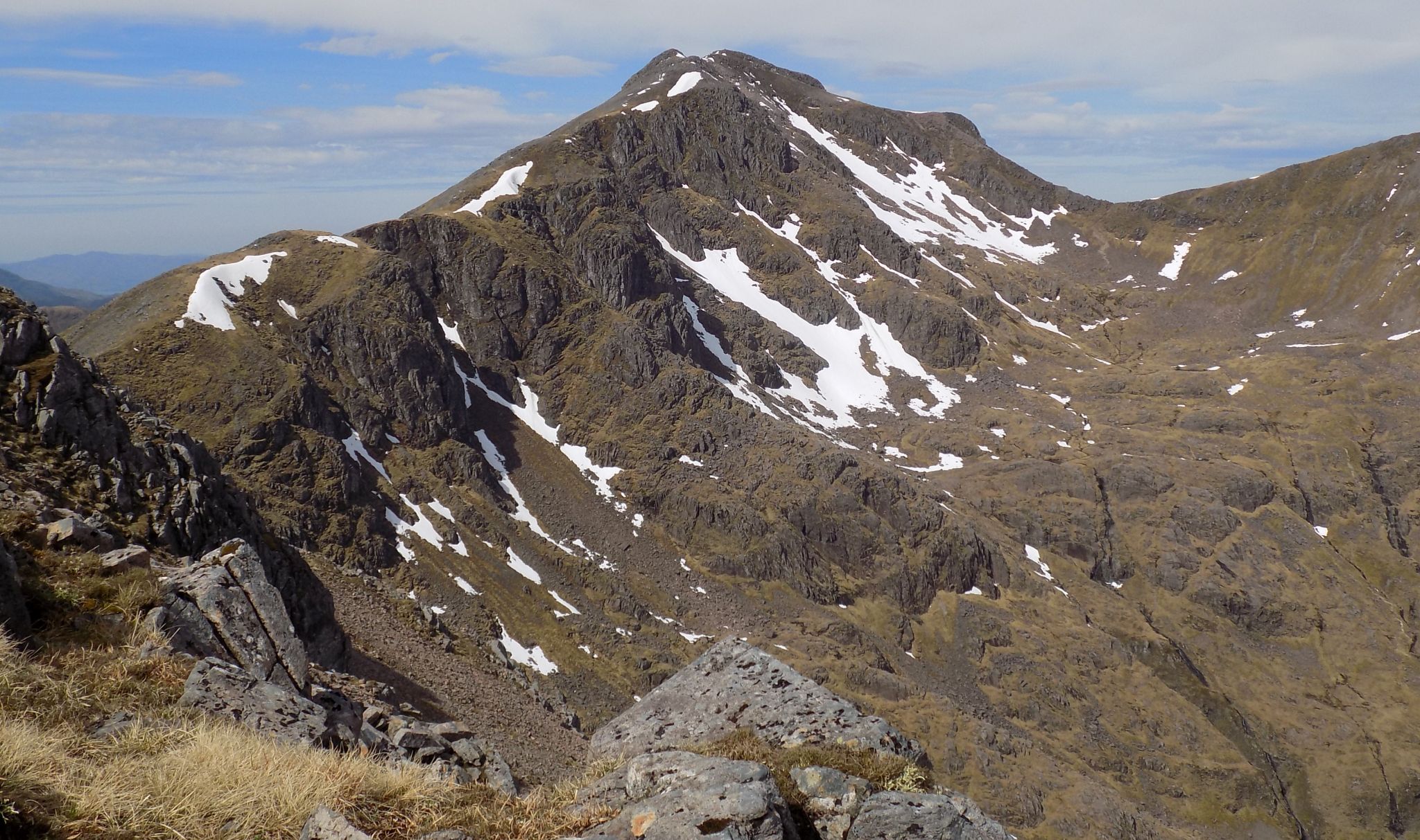 Bidean nam Bian from Stob Coire Sgreamhach