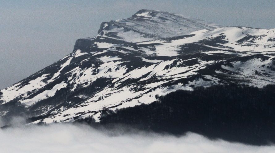 Burun mountain in the Crimea , Ukraine