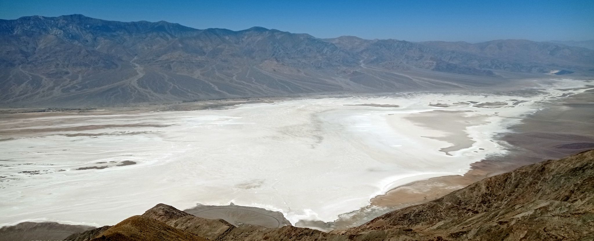 Salt Pans in Death Valley