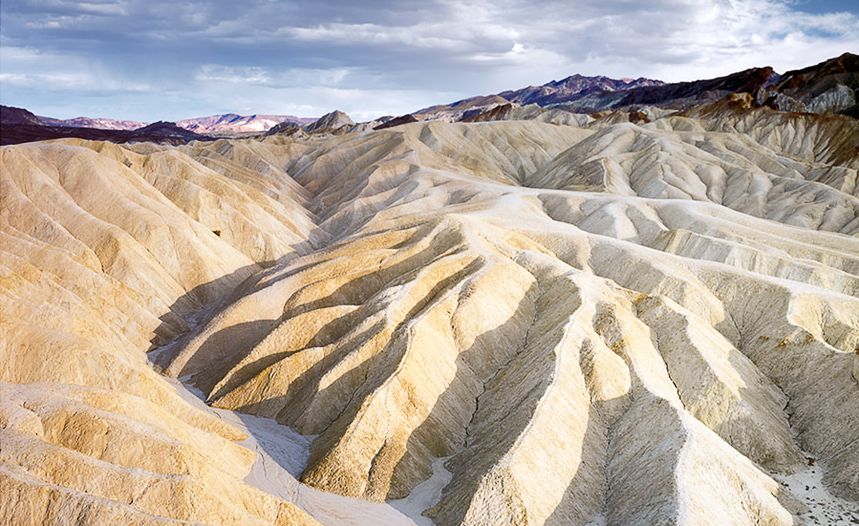 View from Zabriesky Point in Death Valley