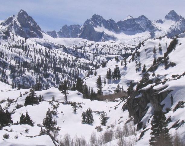 Pacific Crest Trail - John Muir Wilderness in The Sierra Nevada