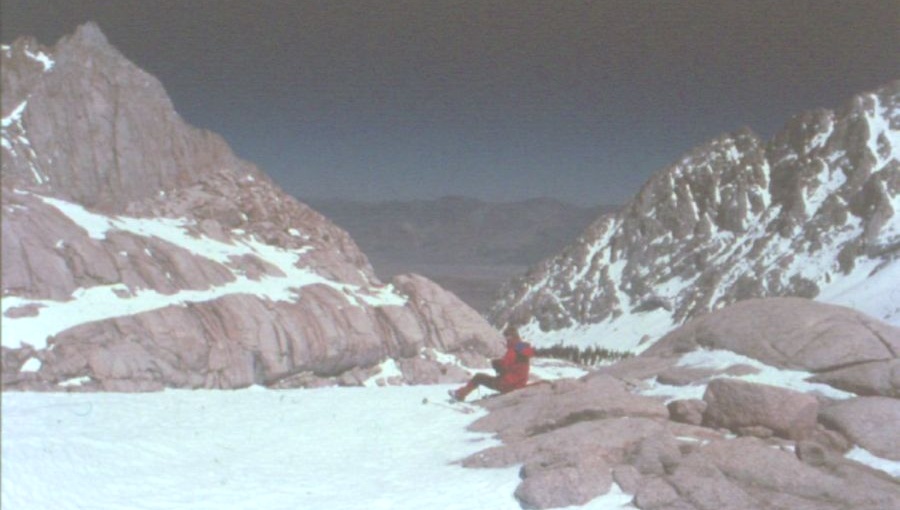 Owen's Valley from the plateau beneath Mt. Whitney