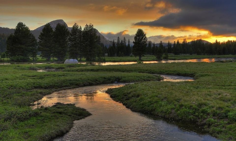 Tuolumne Meadows in Yosemite National Park