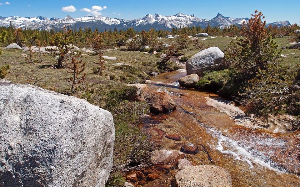 Tuolumne Meadows in Yosemite National Park